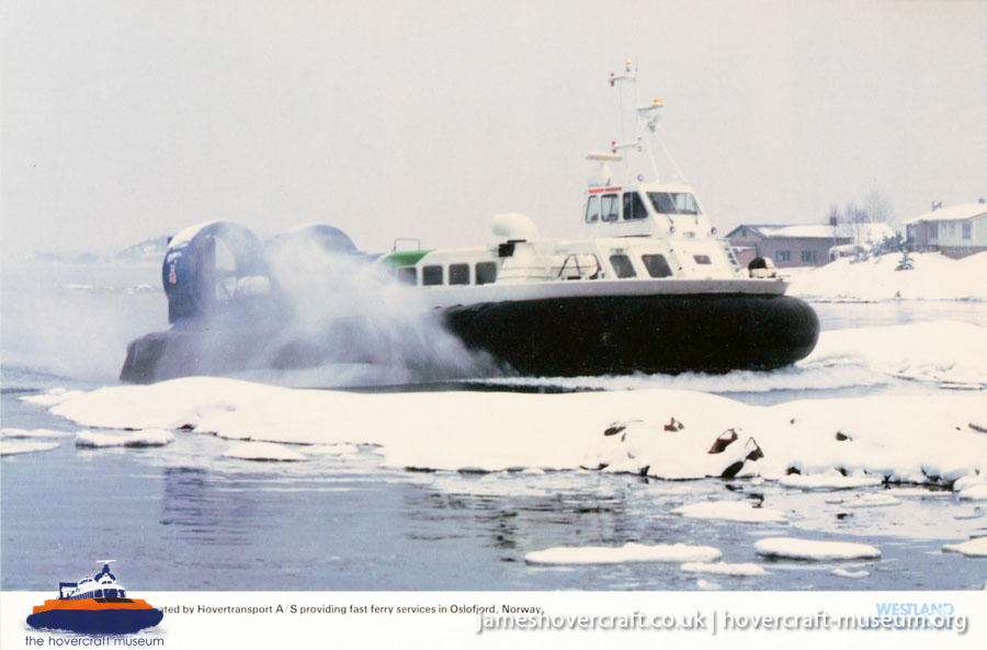 AP1-88 hovercraft with Hoverwest -  (credit: The <a href='http://www.hovercraft-museum.org/' target='_blank'>Hovercraft Museum Trust</a>).